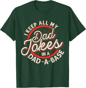 Dad Jokes Programmer Dad Nerdy Father Database Geeky T-Shirt - T-Shirt | Forest