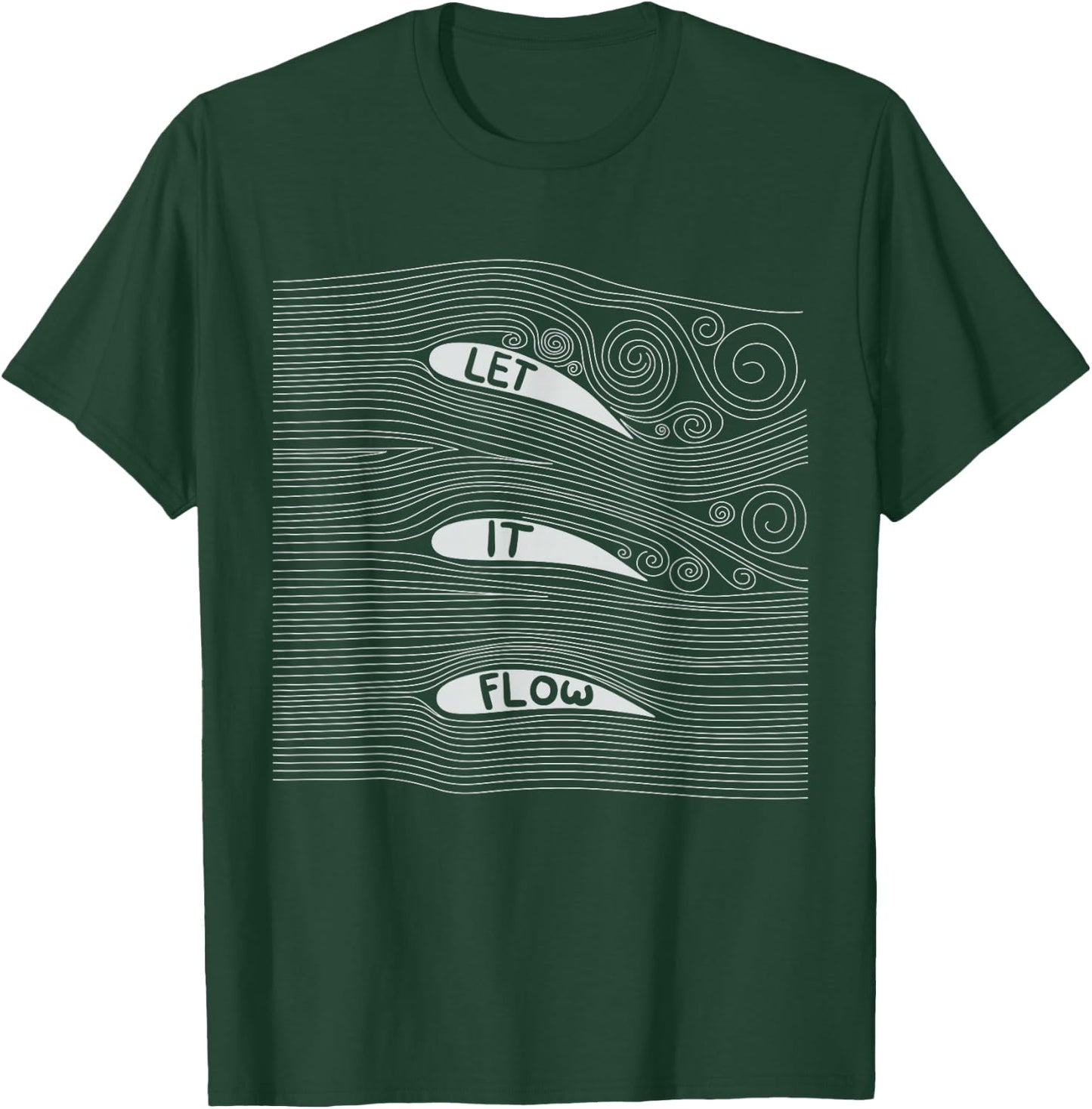 Bernoulli Airfoil T-Shirt - T-Shirt | Forest