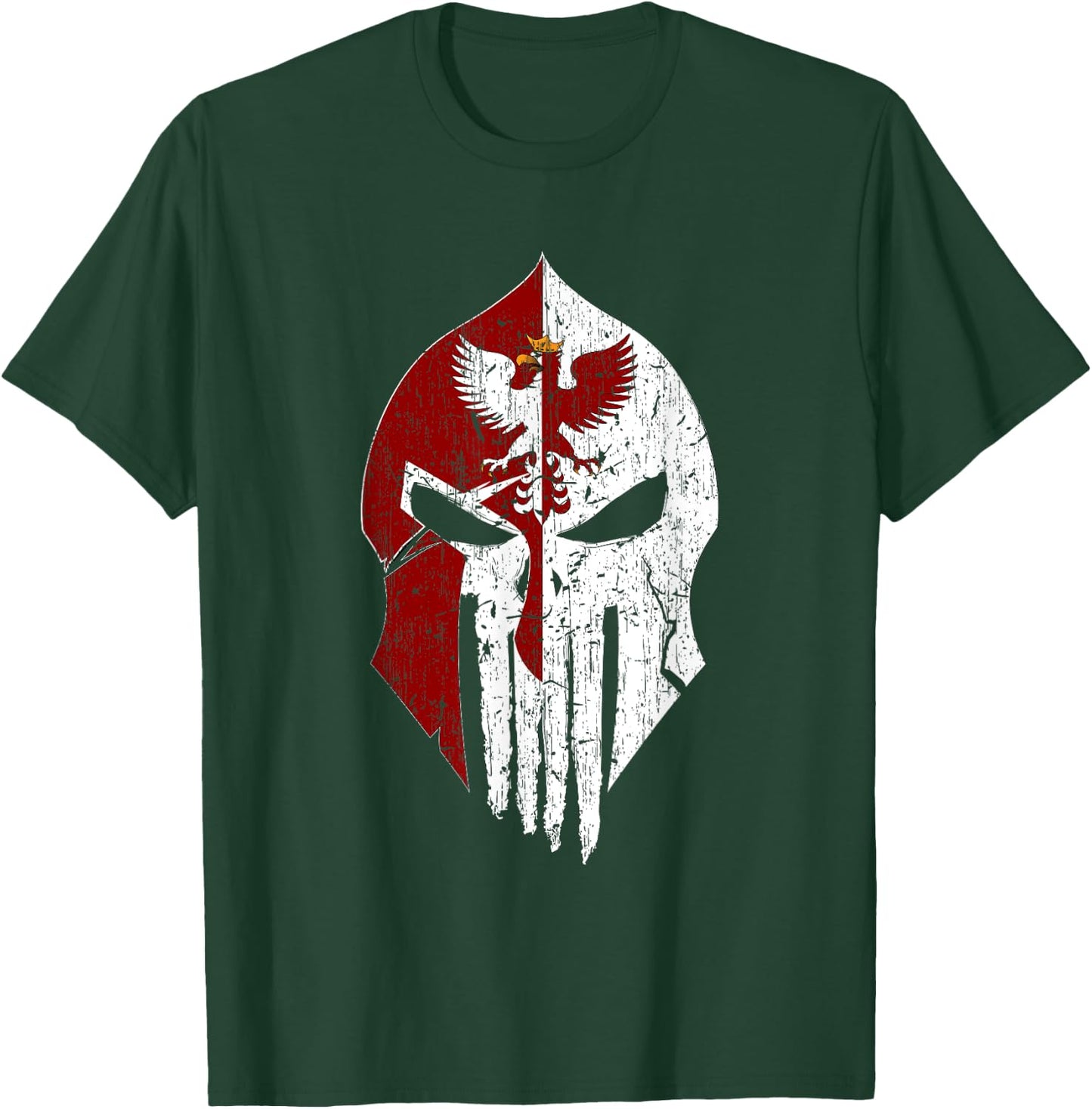 Polish Hussar Husaria Warrior Polish Winged Hussar Cavalry T-Shirt - T-Shirt | Forest