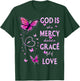 God Is Full Of Grace, Mercy, And Love T-Shirt - T-Shirt | Forest