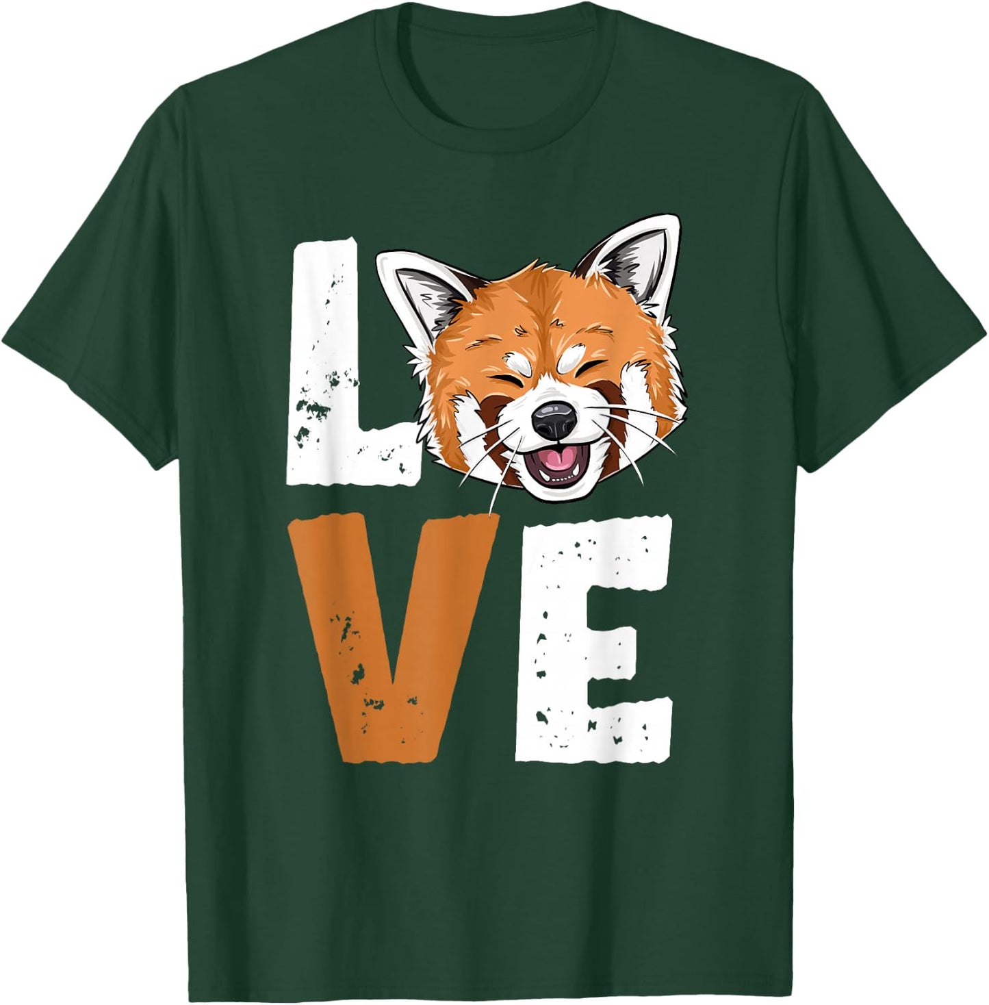 Red Panda Love Funny Cute Red Panda Lover T-Shirt - T-Shirt | Forest