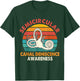 Retro SCDS Awareness Semicircular Canal Dehiscence Awareness T-Shirt - T-Shirt | Forest