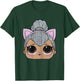 LOL Surprise Kitty Queen Big Face T-Shirt - T-Shirt | Forest