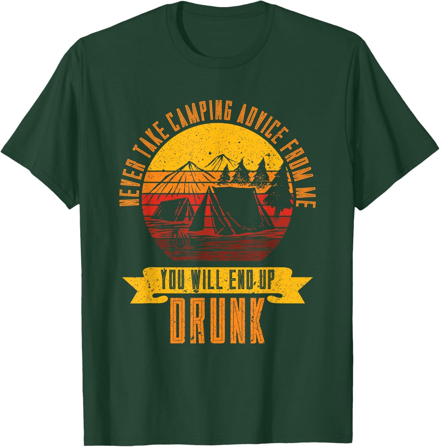Funny Camping T-Shirt - T-Shirt | Forest
