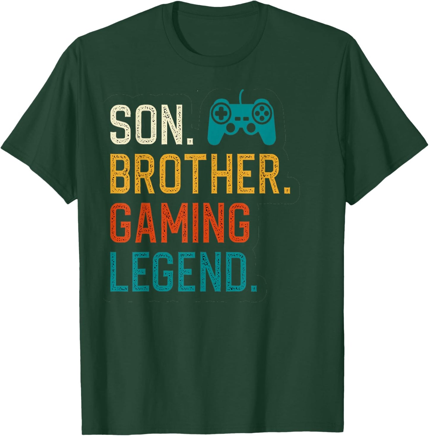 Gaming Gifts For Teenage Boys 8-12 Year Old Christmas Gamer T-Shirt - T-Shirt | Forest