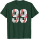 Vintage Baseball Mom #99 Jersey Baseball Favorite Player T-Shirt - T-Shirt | Forest