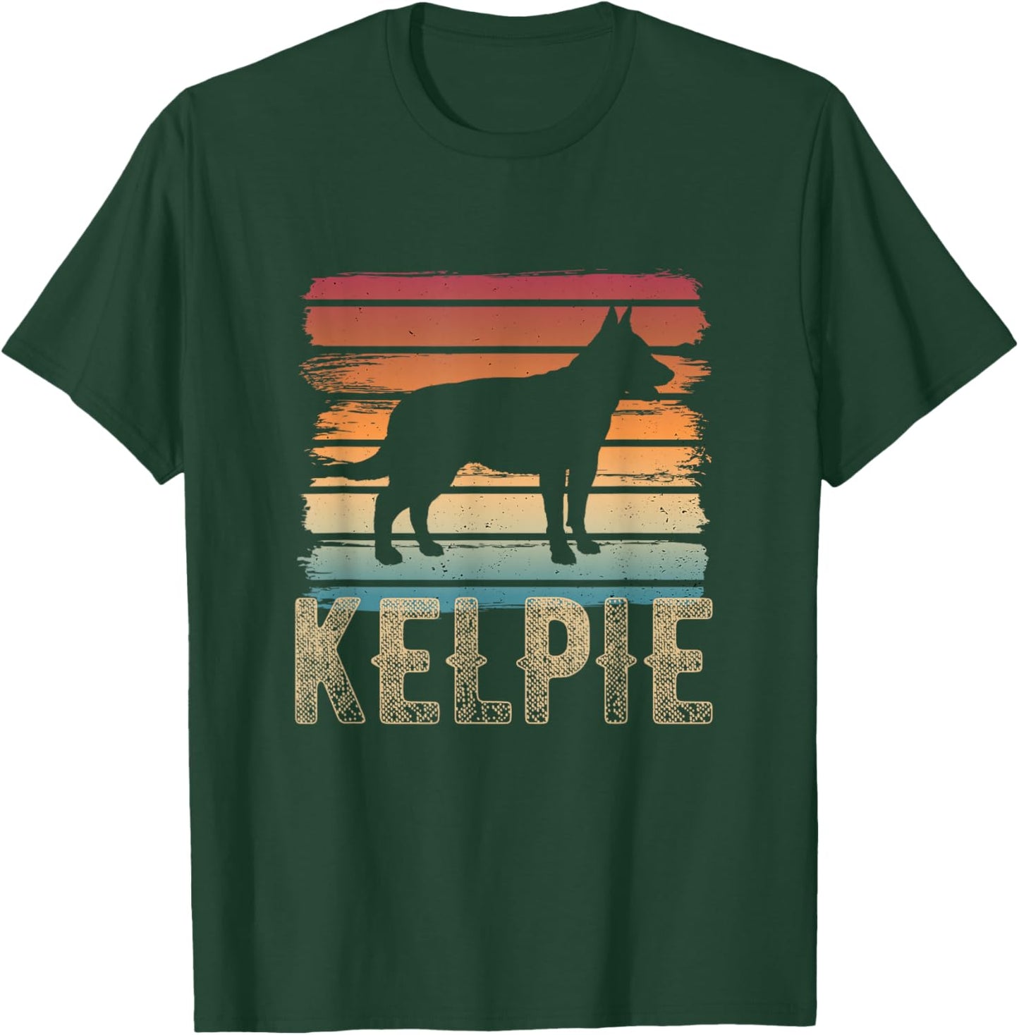 Australian Kelpie Dog T-Shirt - T-Shirt | Forest