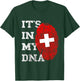 It Is In My DNA Swiss Genetics Swiss Root T-Shirt - T-Shirt | Forest