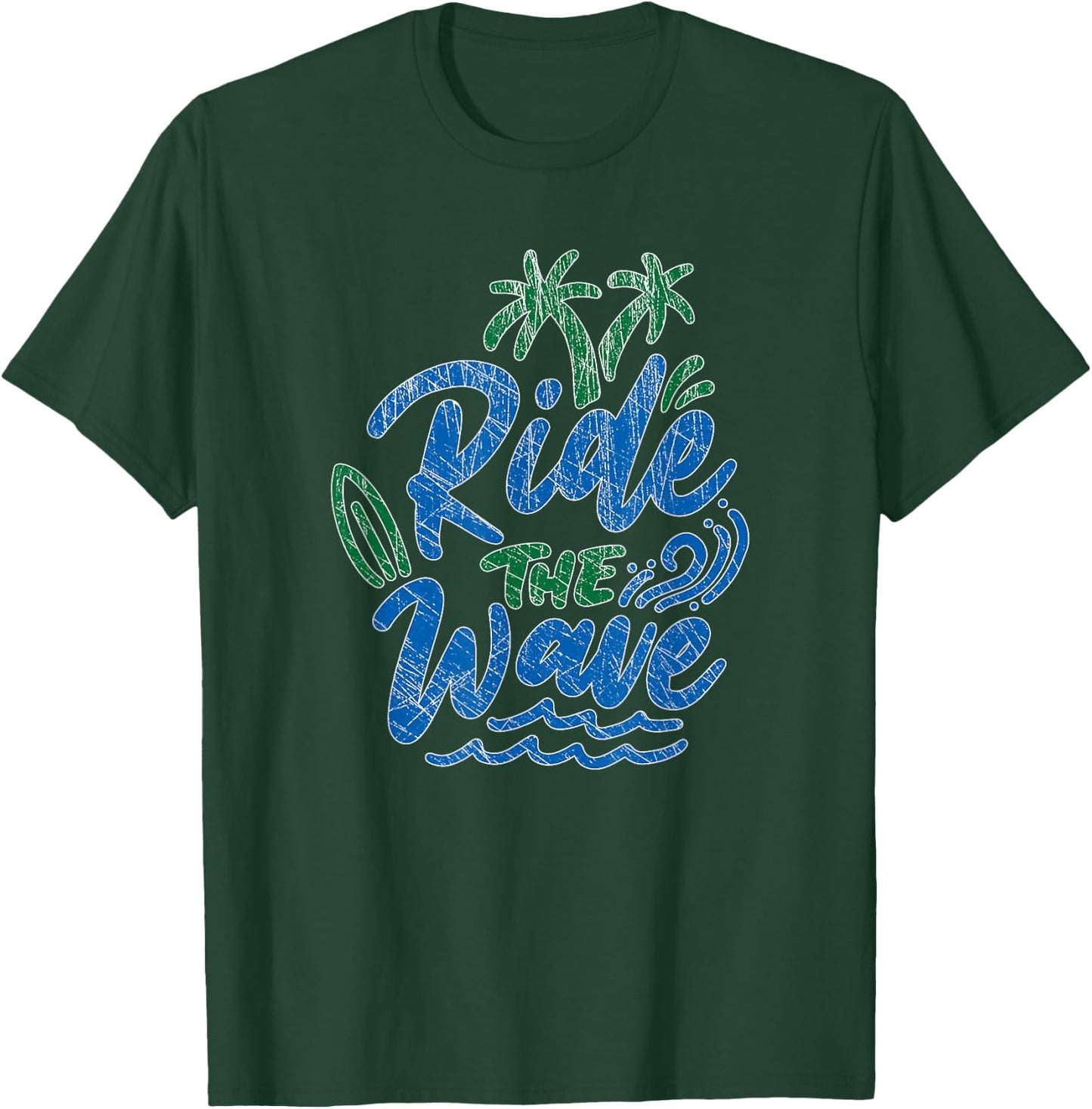 Ride the Wave T-Shirt - T-Shirt | Forest