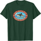 JCombs: Falmouth, MA, Great White Shark and Sea T-Shirt - T-Shirt | Forest
