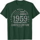 Legends were Born in 1959 USA Flag T-Shirt - T-Shirt | Forest