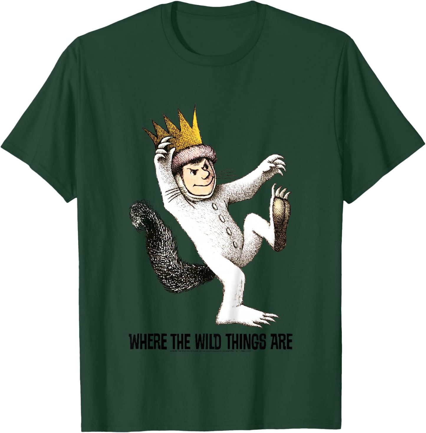 Kids Where The Wild Things are Big Max Portrait T-Shirt - T-Shirt | Forest