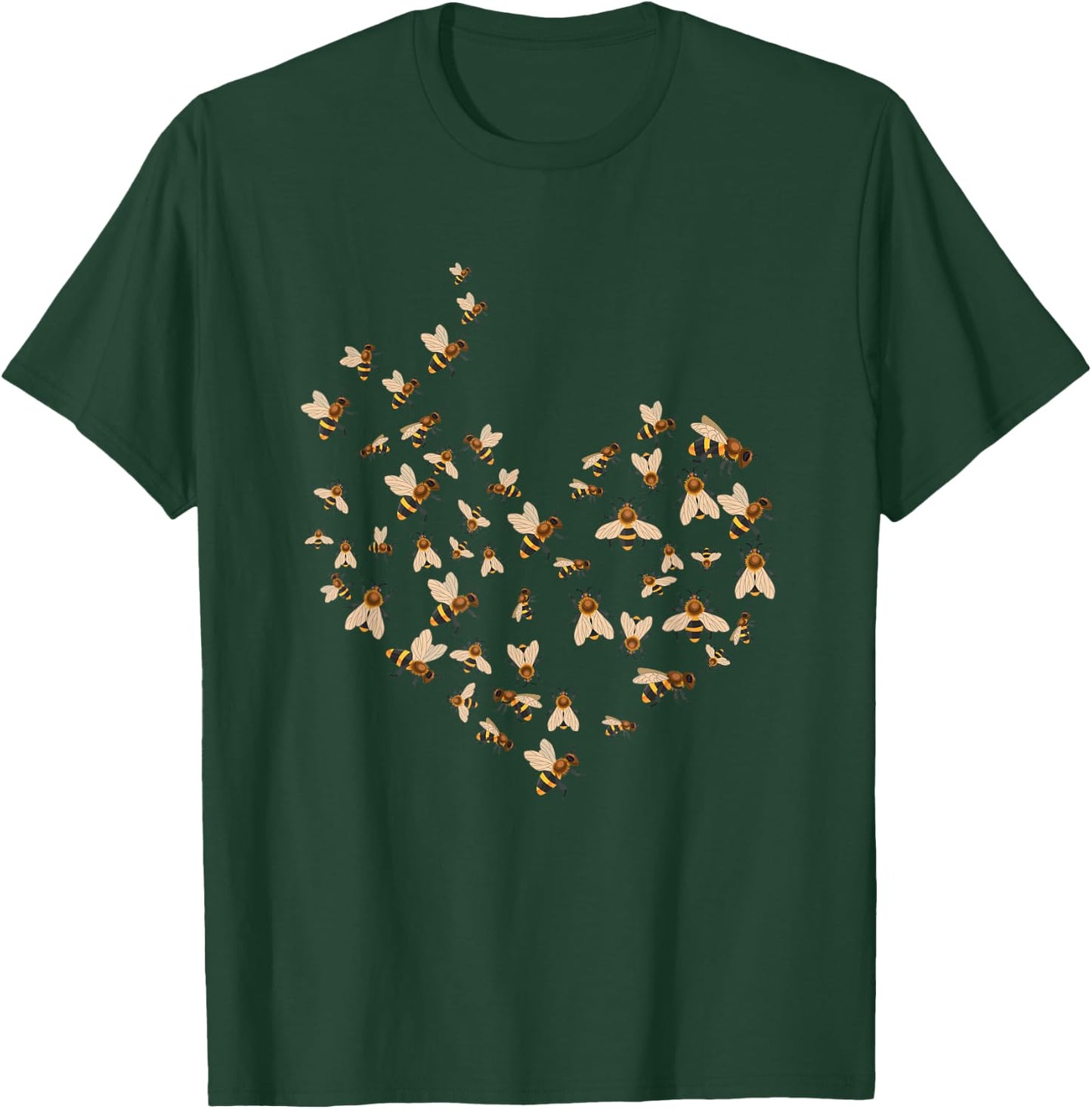 Beekeeper Shirt Men Beekeeping Gift Apiarist Women Honey Bee T-Shirt - T-Shirt | Forest