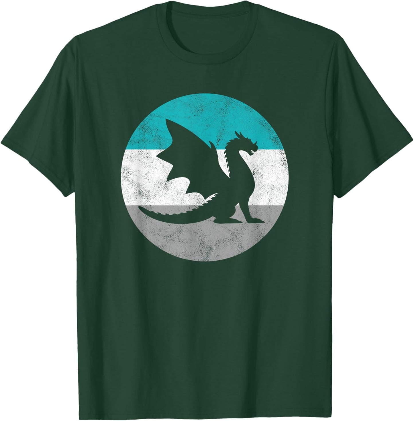 Dragon Retro Gift or Boys T-Shirt - T-Shirt | Forest