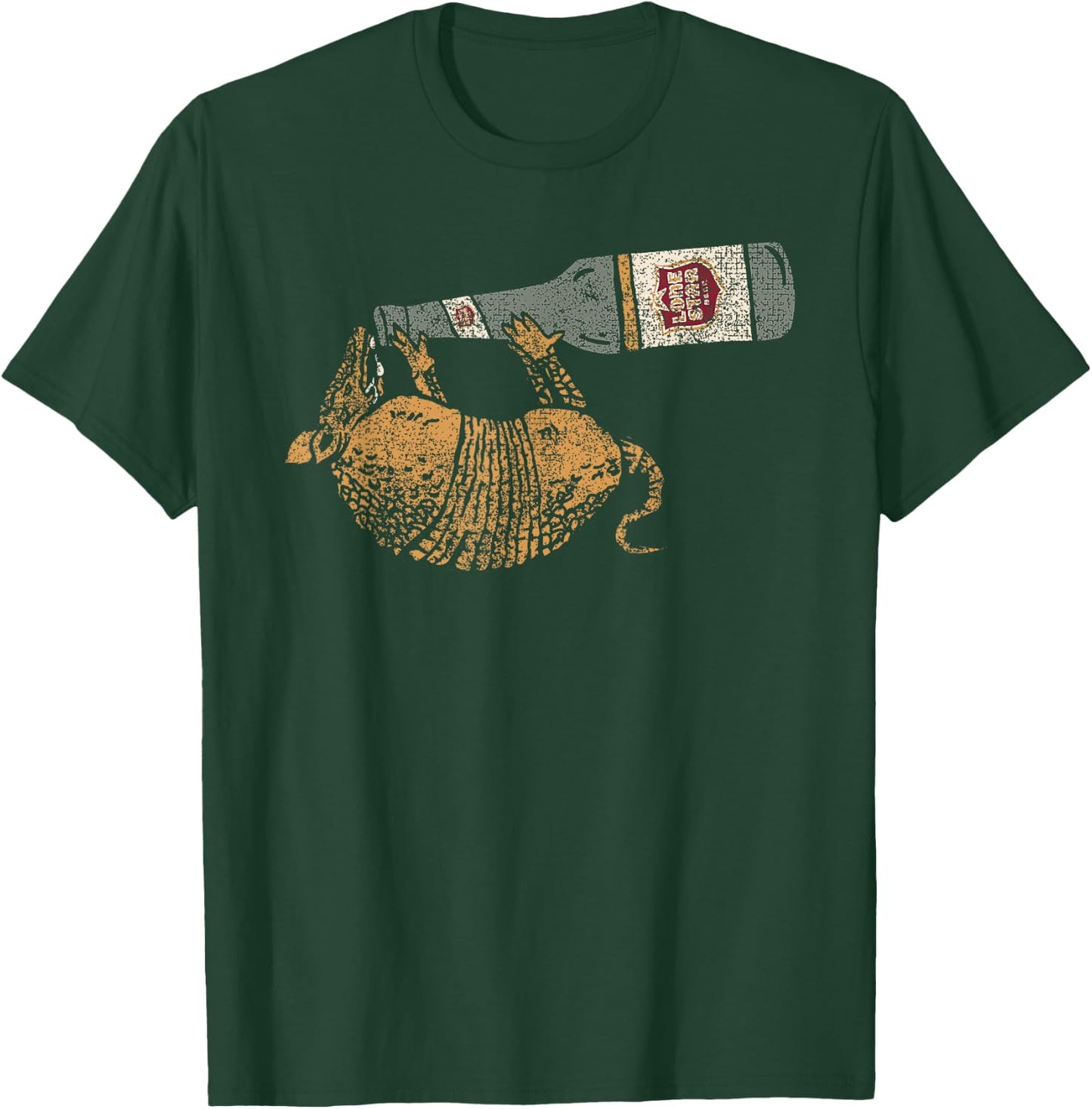 Lone Star Vintage Style - Texas Armadillo T-Shirt - T-Shirt | Forest
