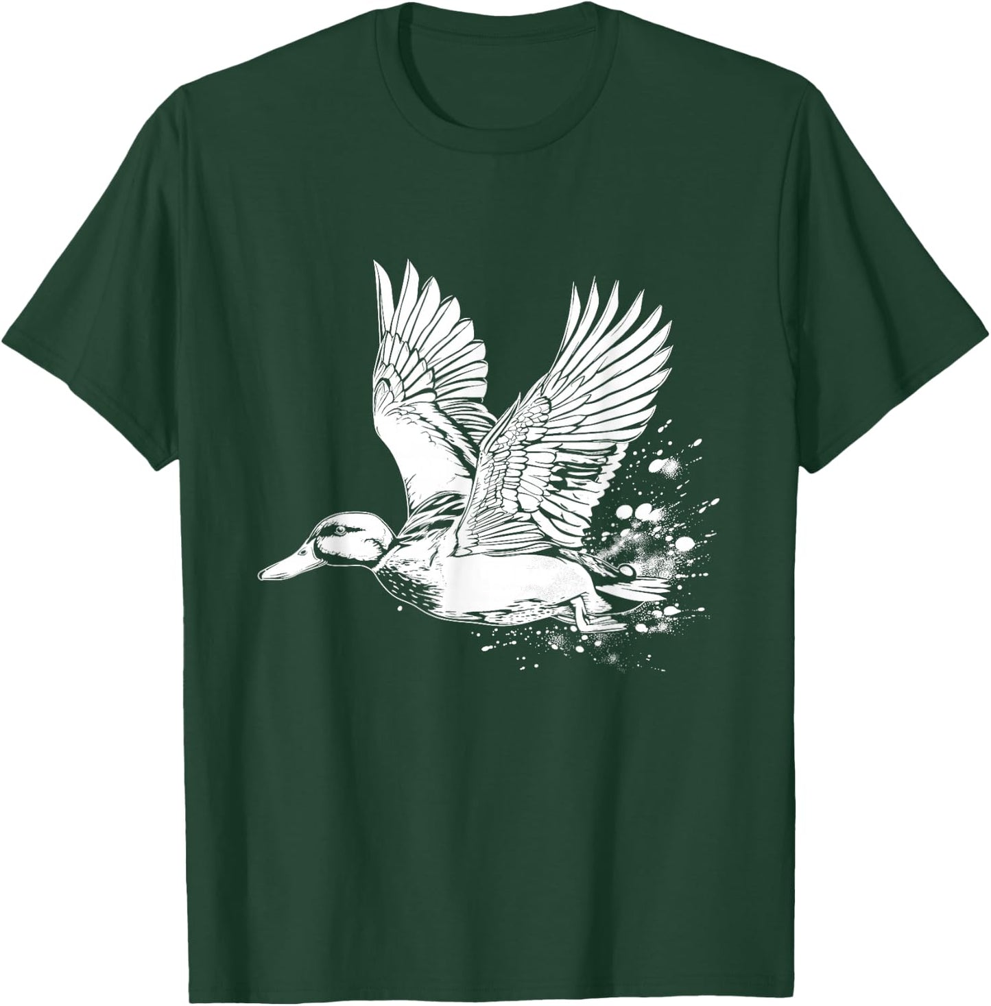 Duck Hunting Waterfowl Mallard Duck Hunter T-Shirt - T-Shirt | Forest