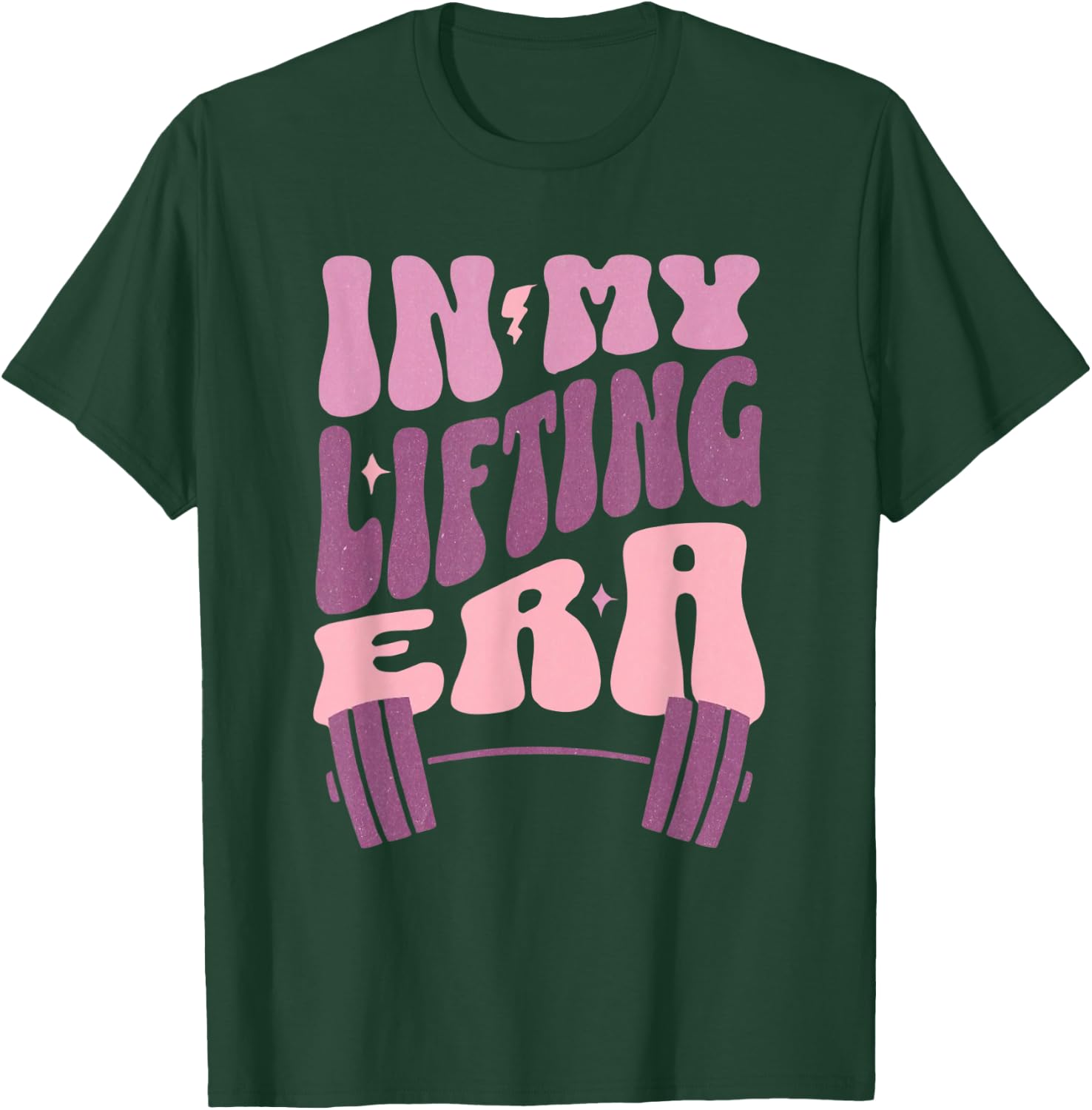 In My Lifting Era - Gym Girl Boss Pump Cover T-Shirt - T-Shirt | Forest
