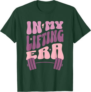 In My Lifting Era - Gym Girl Boss Pump Cover T-Shirt - T-Shirt | Forest