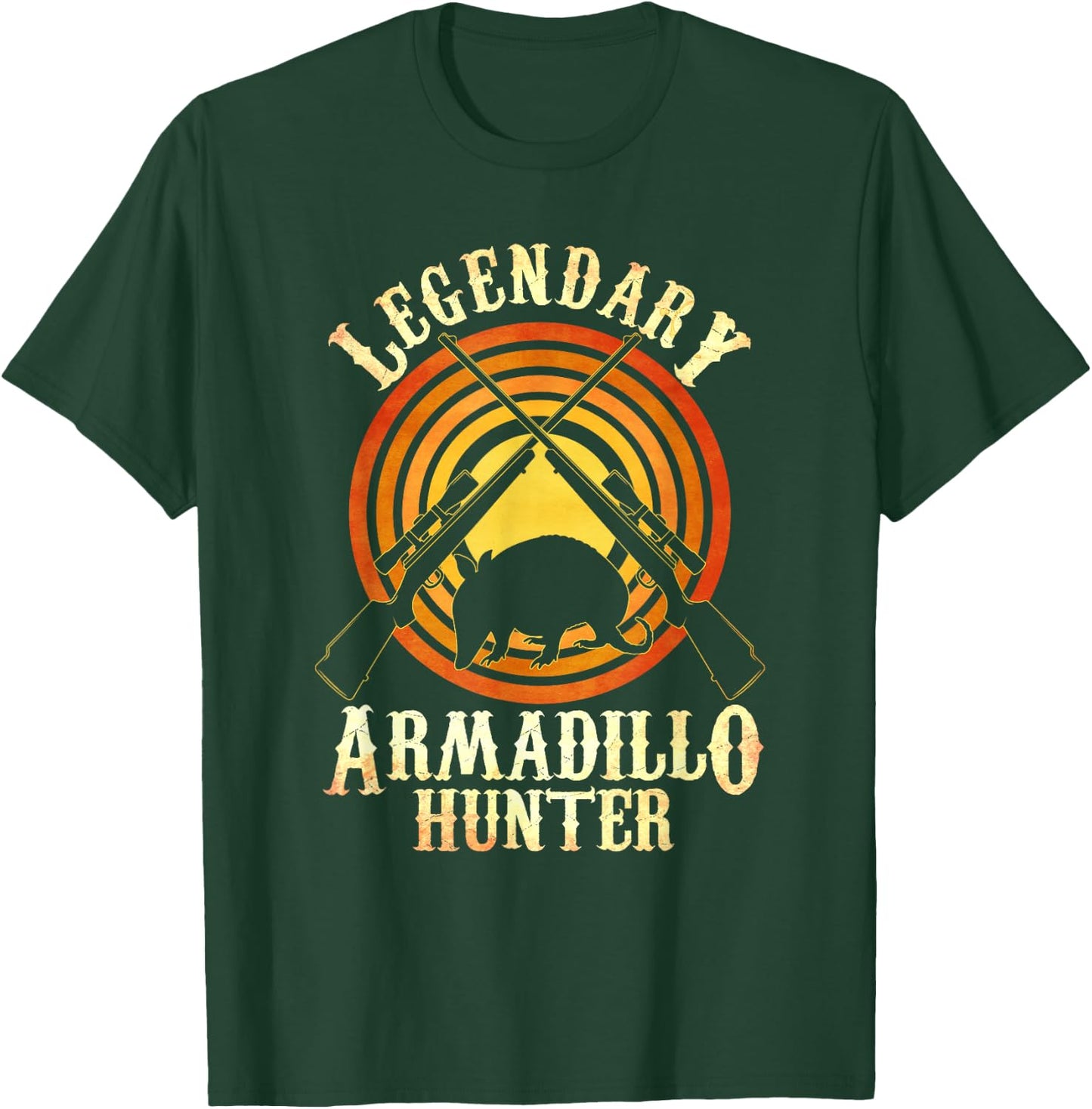 Legendary Armadillo Hunter Armadillo Armadillo Lover T-Shirt - T-Shirt | Forest