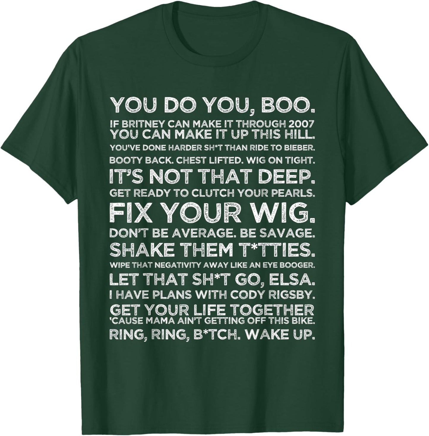 Cody Rigsby Motivational Workout T-Shirt - T-Shirt | Forest
