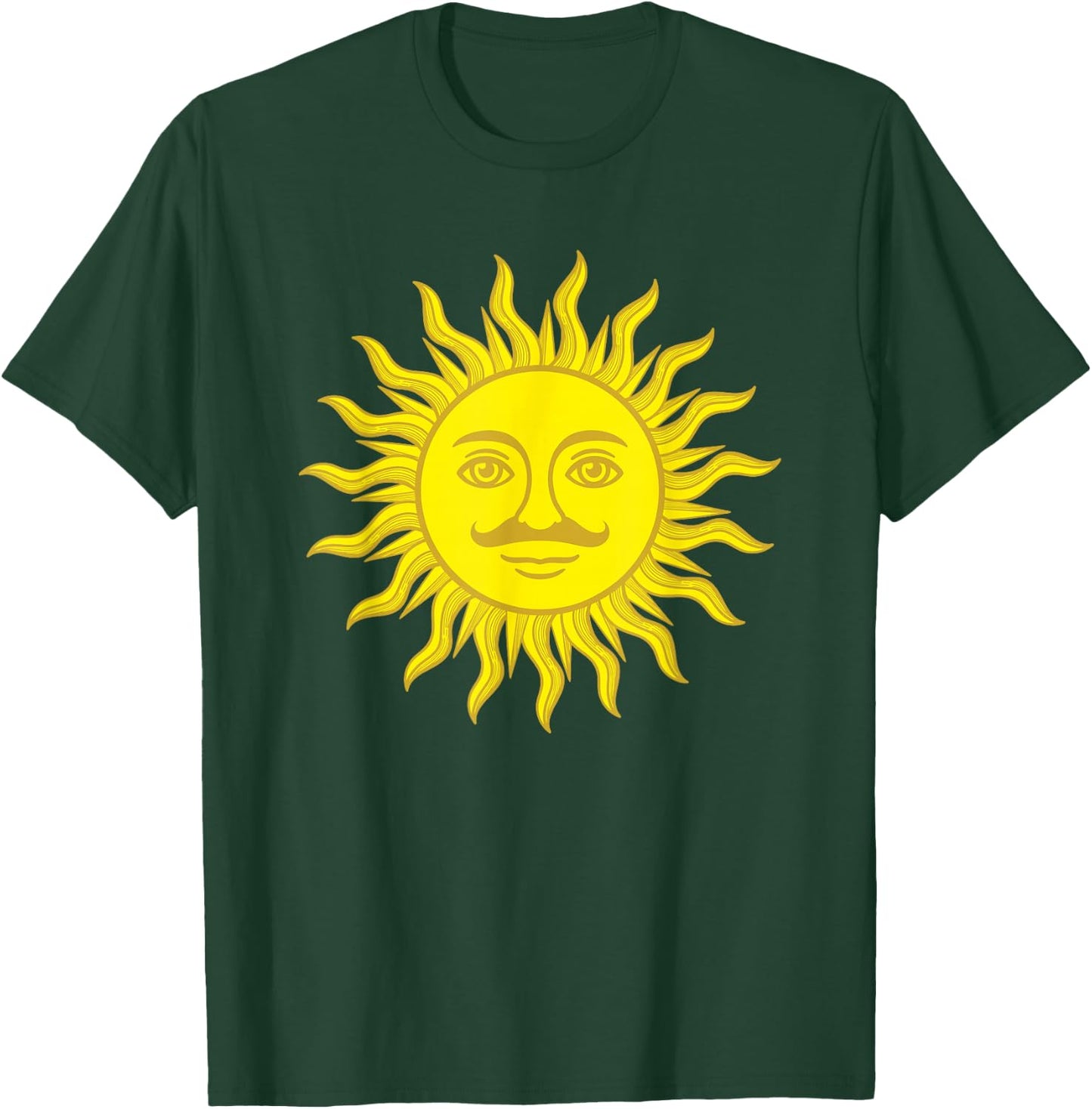 King Arthur Holy Grail Sun T-Shirt - T-Shirt | Forest