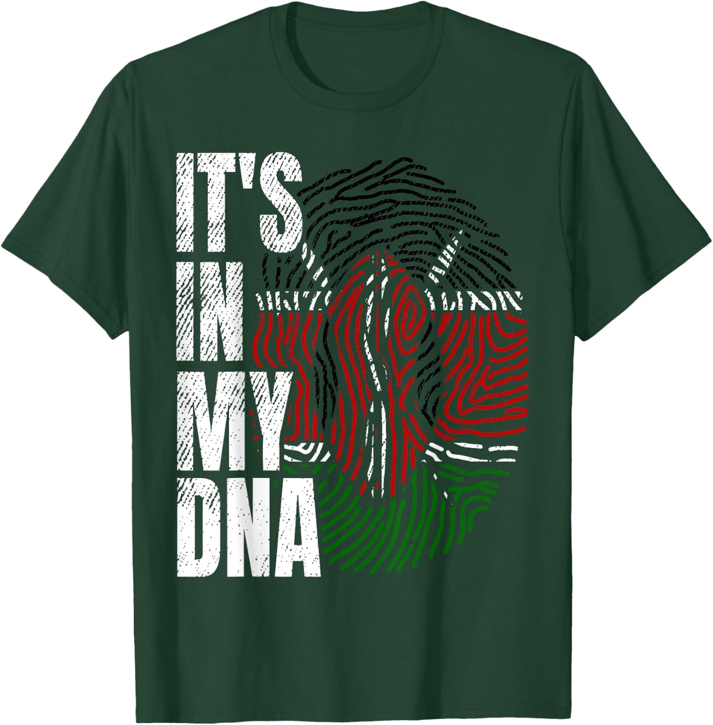 It's in My DNA Kenya National Flag Kenyan Boy Girl Gift T-Shirt - T-Shirt | Forest