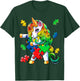 Autism Awareness Flossing Unicorn Puzzle Piece Gift Kids T-Shirt - T-Shirt | Forest