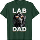 Labrador Retriever Dog Breed Pet - Lab Dad T-Shirt - T-Shirt | Forest