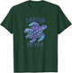 Cancun, Mexico Beach Design / Tribal Turtle Gift T-Shirt - T-Shirt | Forest