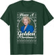 The Golden Girls Iconic Rose Have A Golden Christmas Logo T-Shirt - T-Shirt | Forest