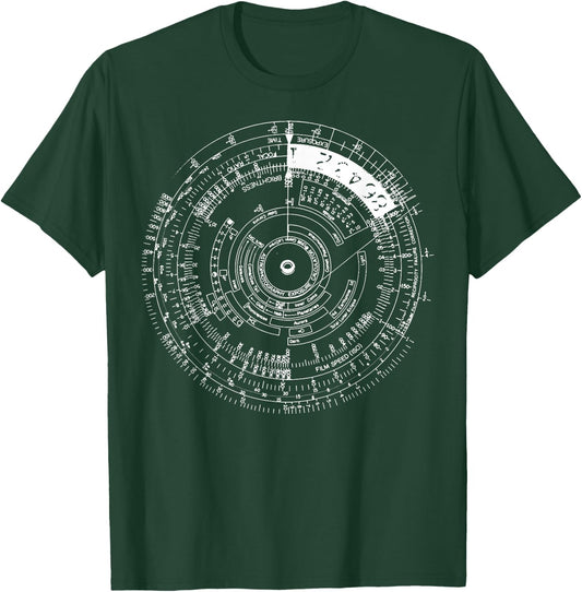 Vintage Chart - Astrophotography Exposure Stars Photo Space T-Shirt - T-Shirt | Forest