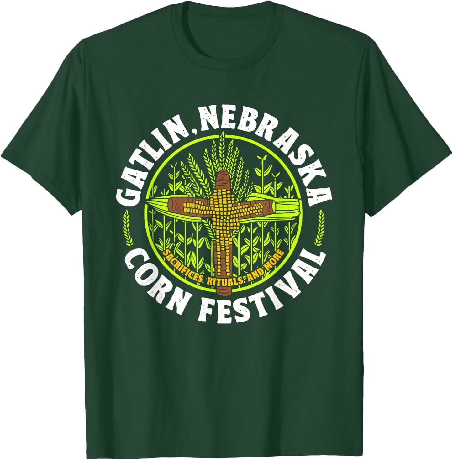 Gatlin, Nebraska Corn Festival Apparel T-Shirt - T-Shirt | Forest