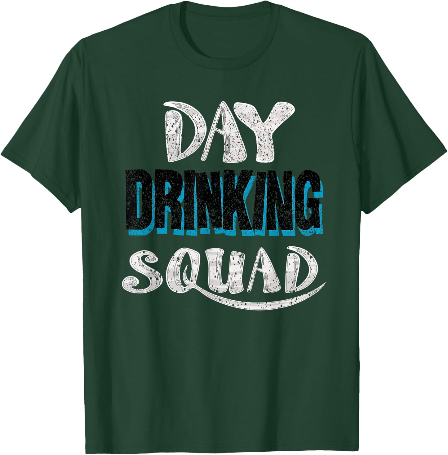 Cool Day Drinking Squad | Funny Alcohol Drinker Group Gift T-Shirt - T-Shirt | Forest