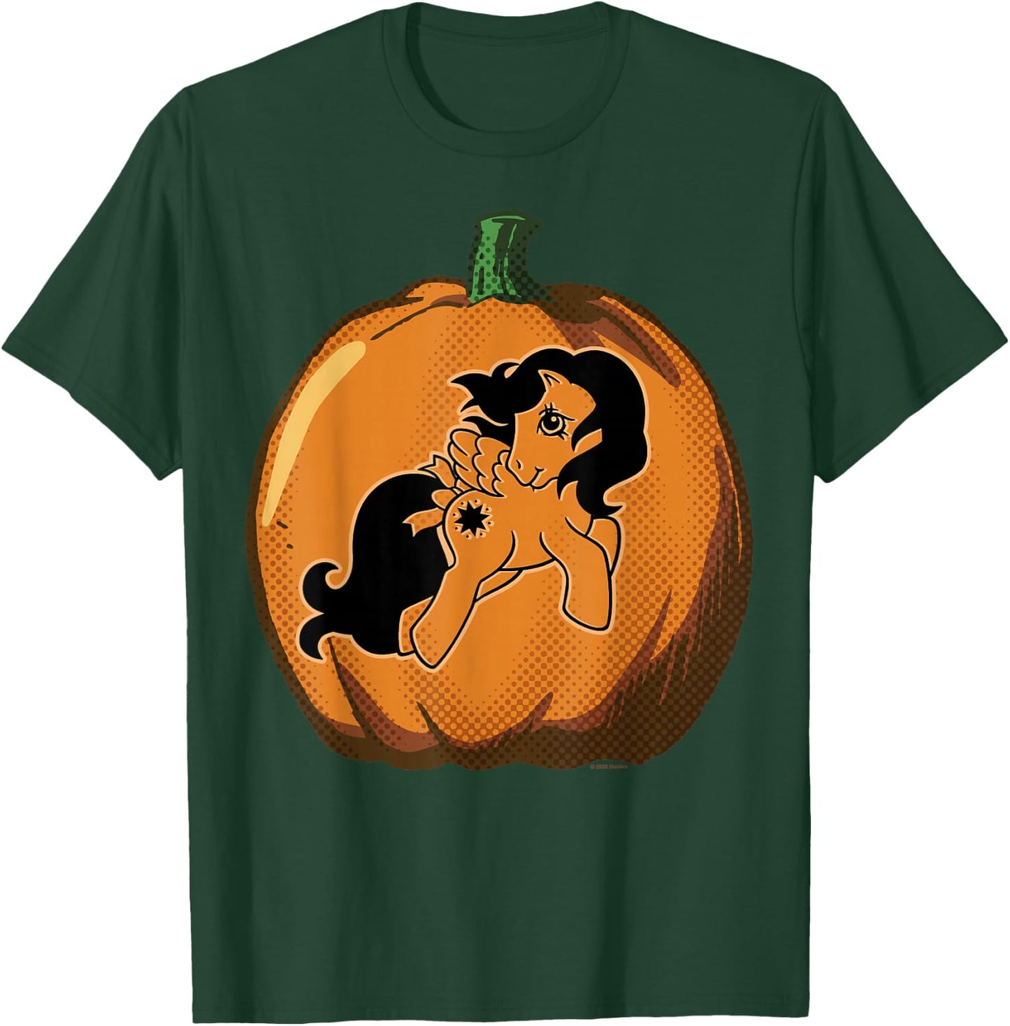 My Little Pony Halloween Starshine Pumpkin Carving Outline T-Shirt - T-Shirt | Forest