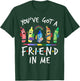You've Got A Friend In Me Teacher Crayon ART T-Shirt - T-Shirt | Forest