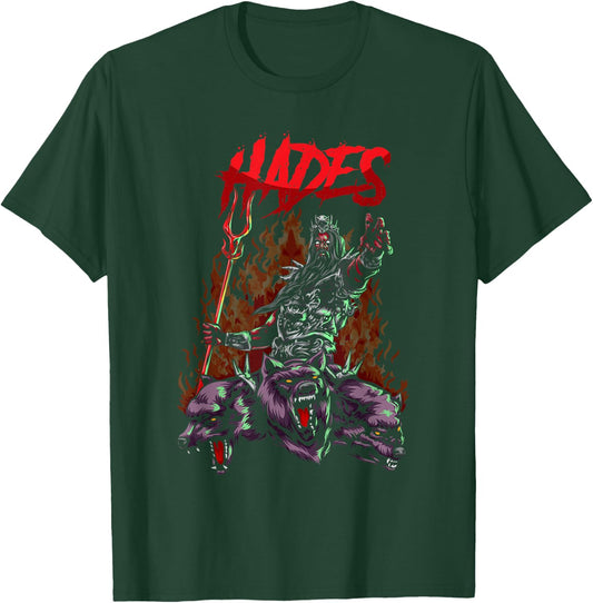 Hades Ancient Greek Mythology God of the Underworld T-Shirt - T-Shirt | Forest