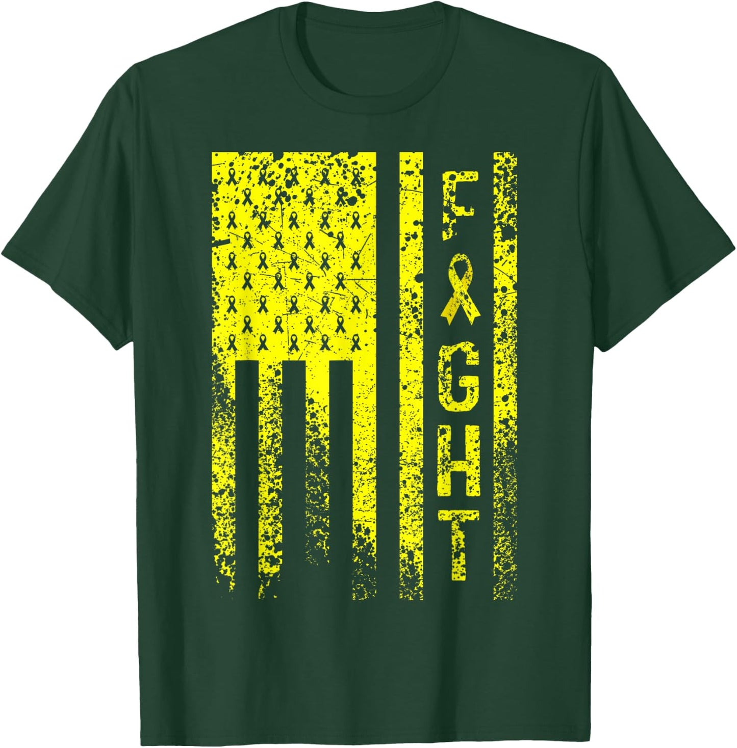 Fight Myxoid Liposarcoma Awareness T-Shirt - T-Shirt | Forest