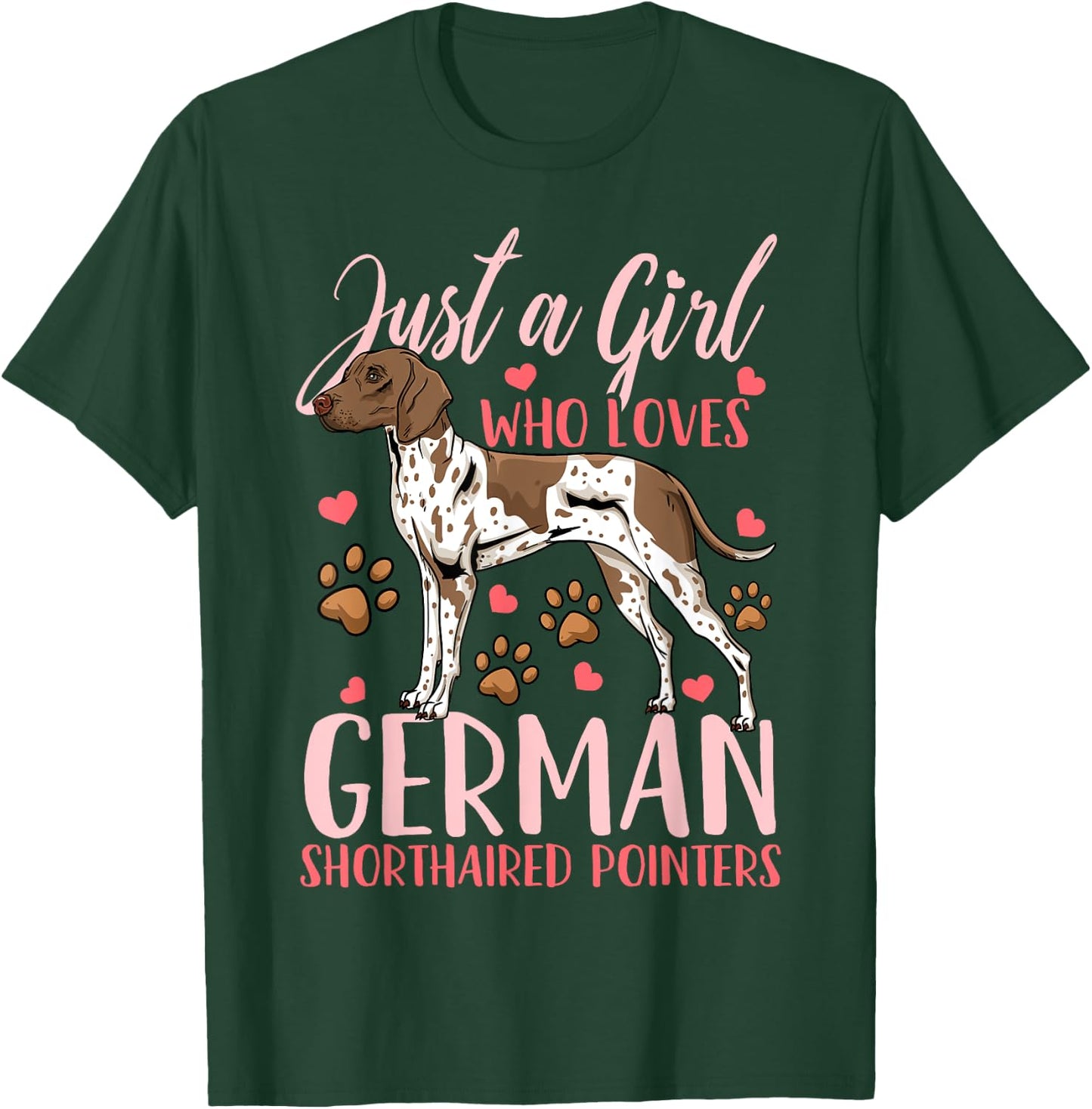German Shorthaired Pointer T-Shirt - T-Shirt | Forest