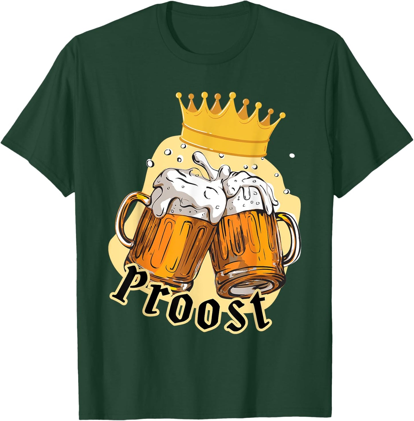 Kings Day Netherlands & Holland Proost | Koningsdag T-Shirt - T-Shirt | Forest