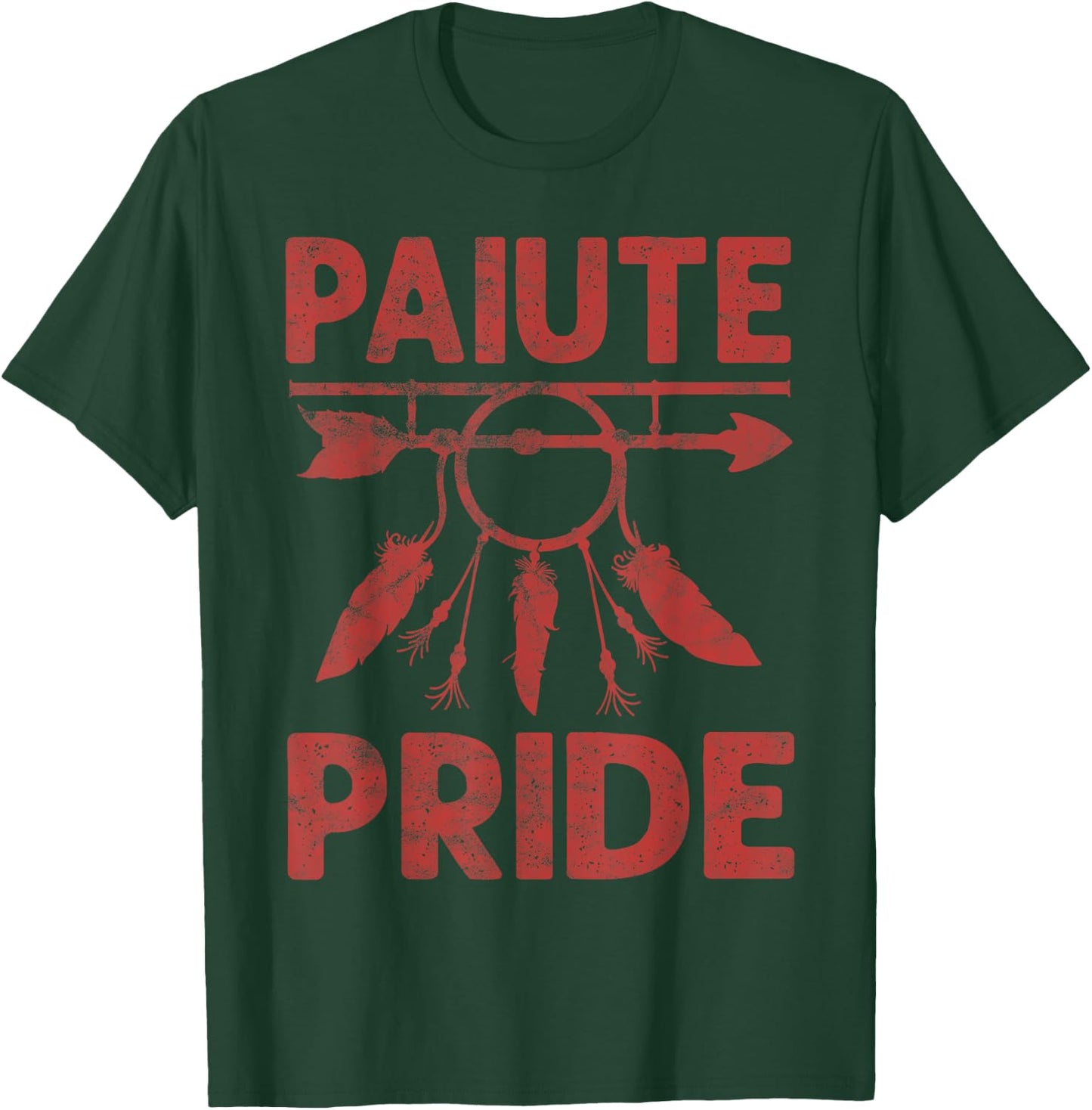 paiute Pride Native American vintage Gift Men Women Kids T-Shirt - T-Shirt | Forest