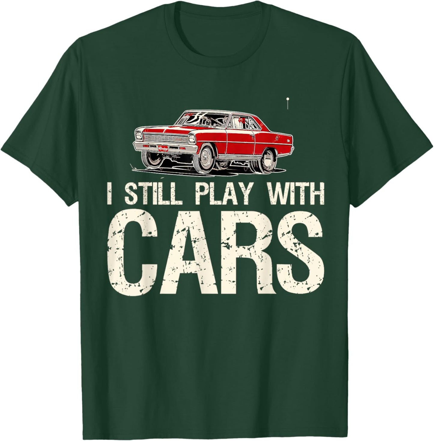 Still plays with cars nova 1966 1969 1972 T-Shirt - T-Shirt | Forest