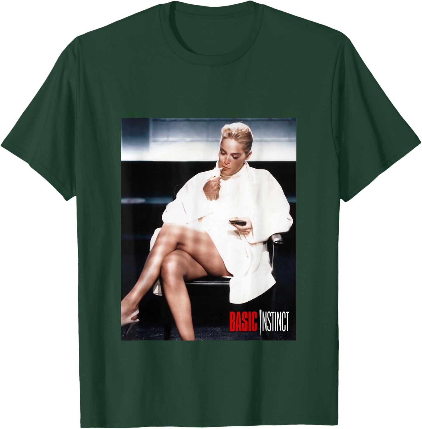 Basic Instinct Catherine Tramell T-Shirt - T-Shirt | Forest