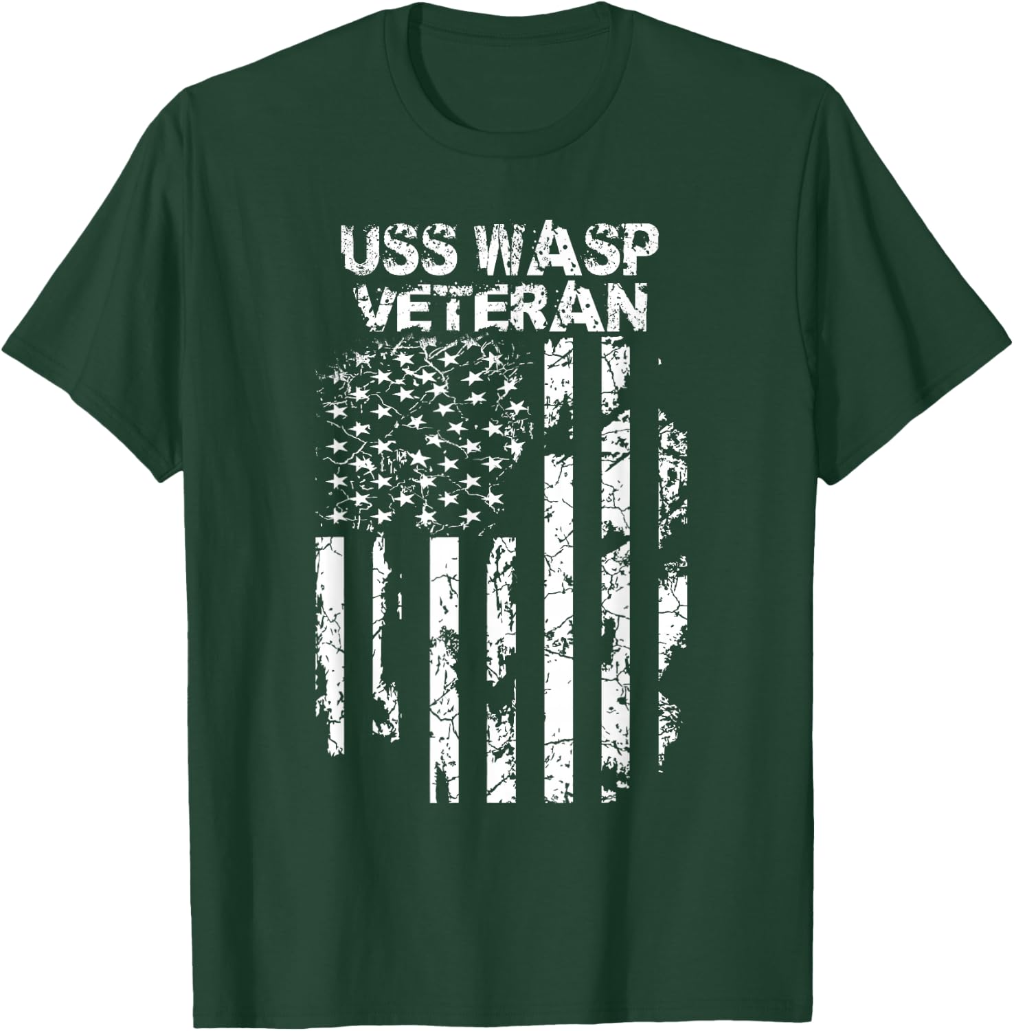 USS Wasp Veteran T-Shirt - T-Shirt | Forest