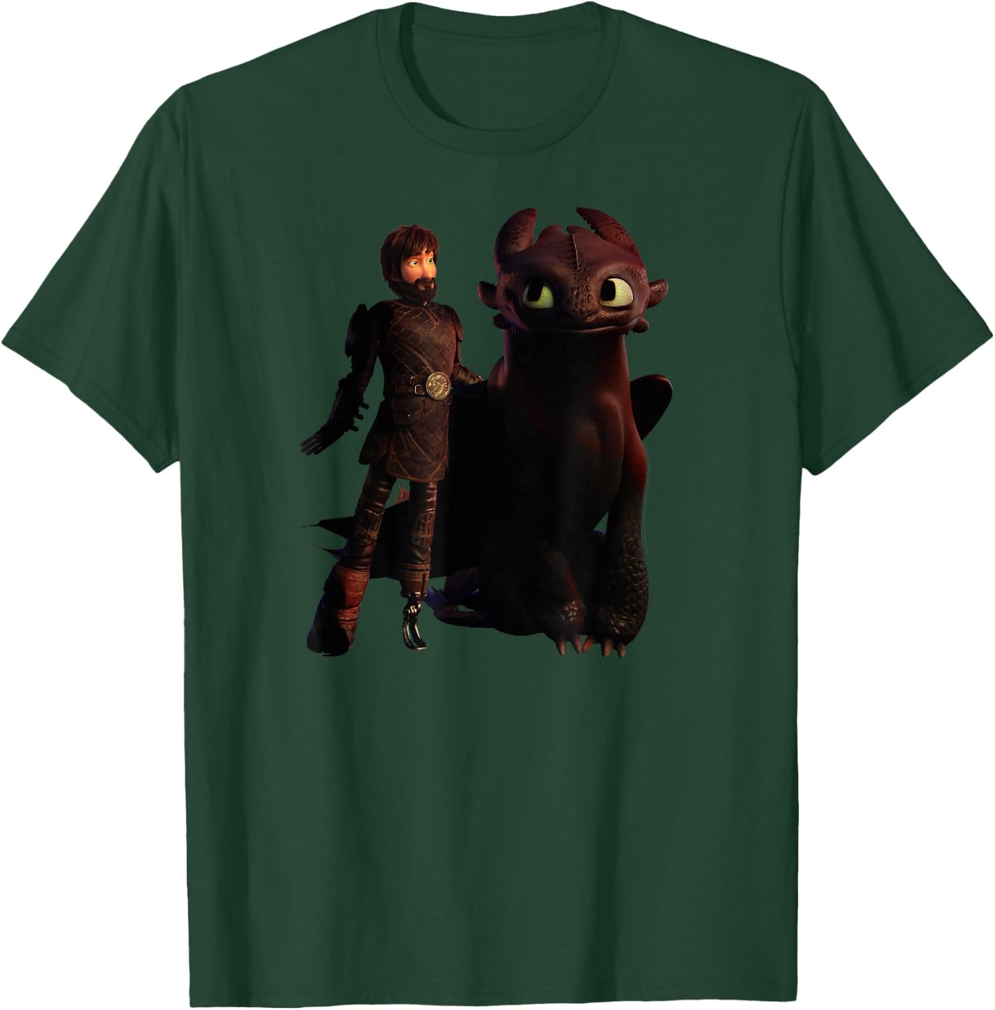 How to Train Your Dragon 3 Hiccup and Toothless T-Shirt - T-Shirt | Forest