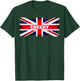 Funny Cheeky British Flag Union Jack Bold Sassy Gift T-Shirt - T-Shirt | Forest
