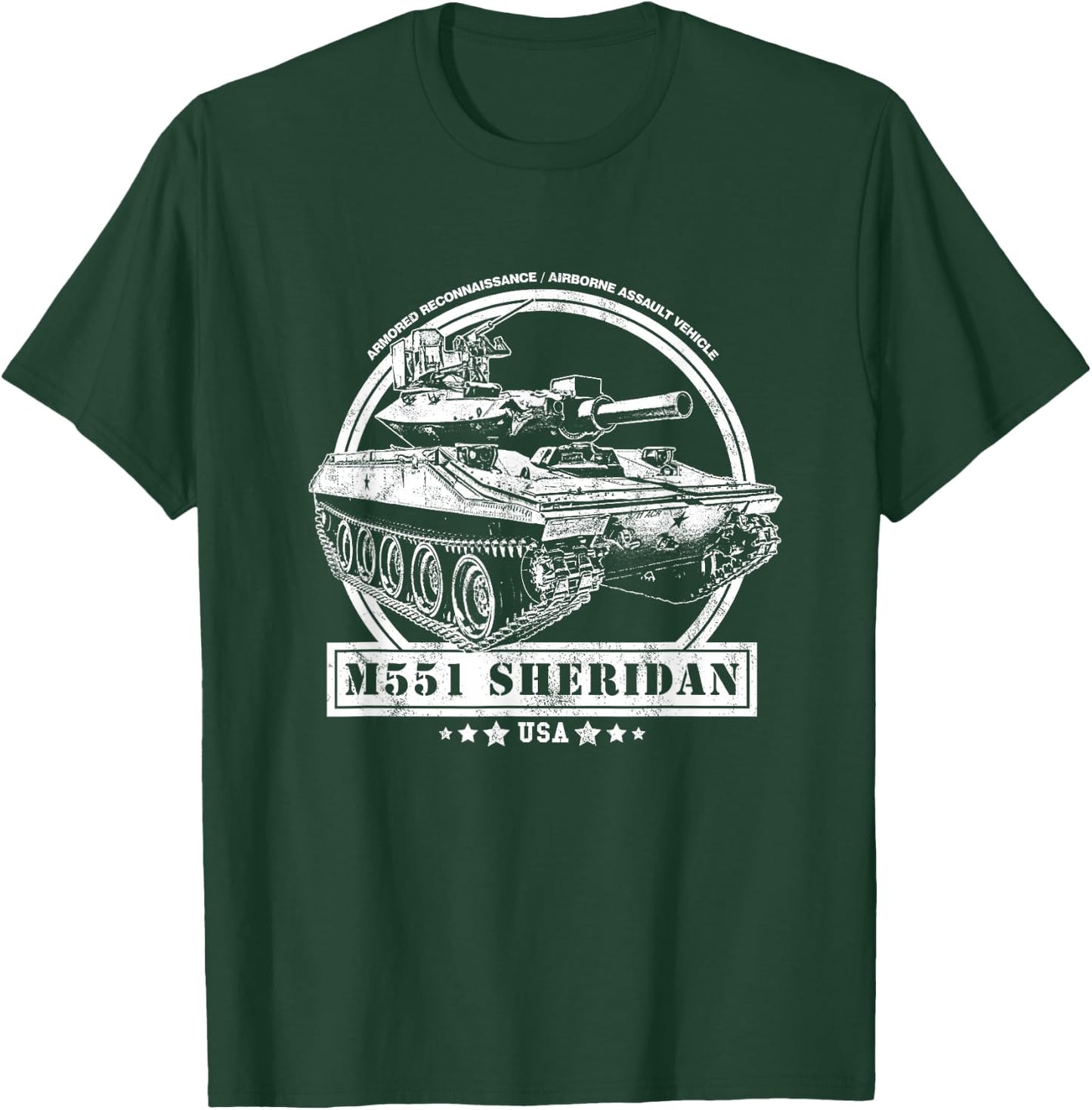 M551 Sheridan T-Shirt - T-Shirt | Forest