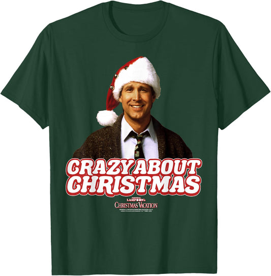 National Lampoon's Christmas Vacation Crazy About Christmas T-Shirt - T-Shirt | Forest