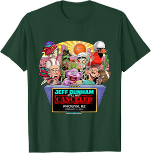 Jeff Dunham Phoenix, AZ (2024) T-Shirt - T-Shirt | Forest