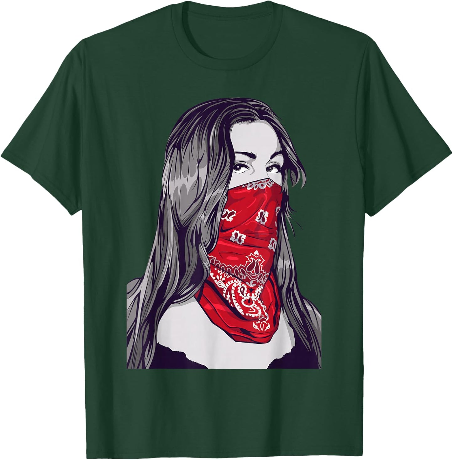 Gangster Ghetto Design Rockabilly Hip Hop Art T-Shirt - T-Shirt | Forest