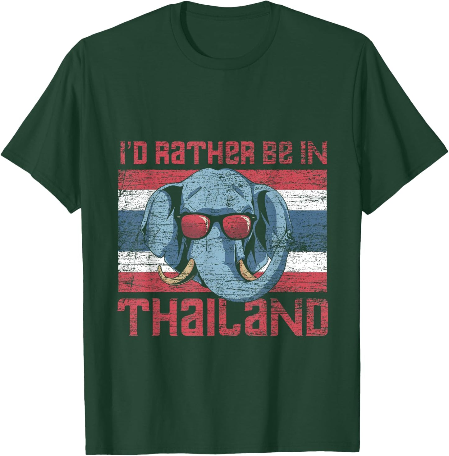 Id Rather Be In Thailand T-Shirt - T-Shirt | Forest